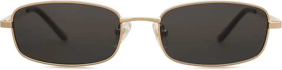 SOJOS Retro Schmale Rechteckige Sonnenbrille SJ1187