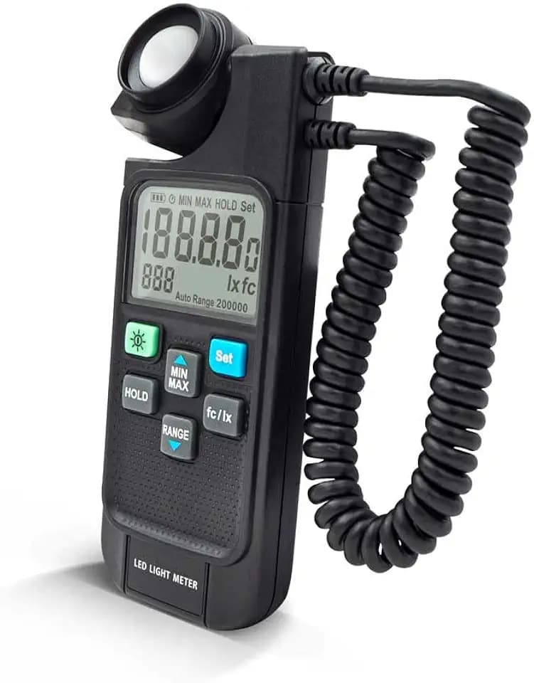 PerfectPrime Light Meter (LED Light)