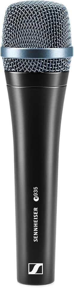 Sennheiser e 935 Dynamisches Nieren-Handmikrofon | Für Live-Gesang, Bühne & Studio | Robuste XLR-Performance-Kapsel | Schwarz