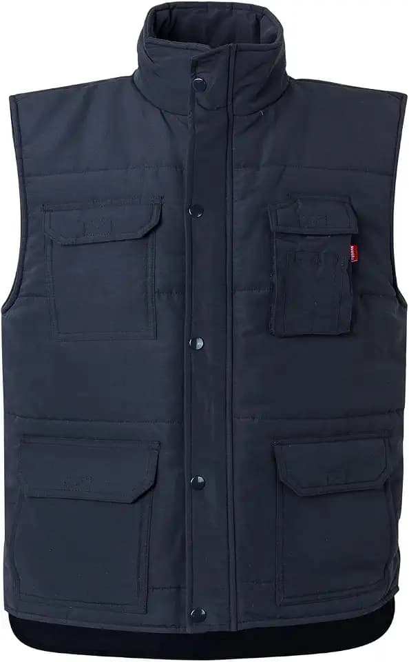 VELILLA Herren Weste mit mehreren Taschen