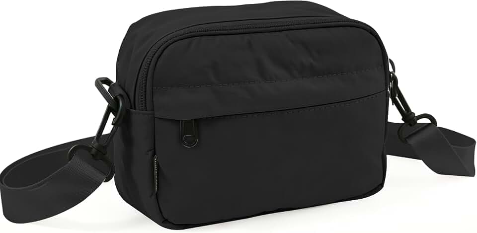 Handytasche Kleine Umhängetasche Damen Nylon Kleine Umhängetasche Canvas Crossbody Schultertasche Handytasche für den Alltag Reisen Arbeit