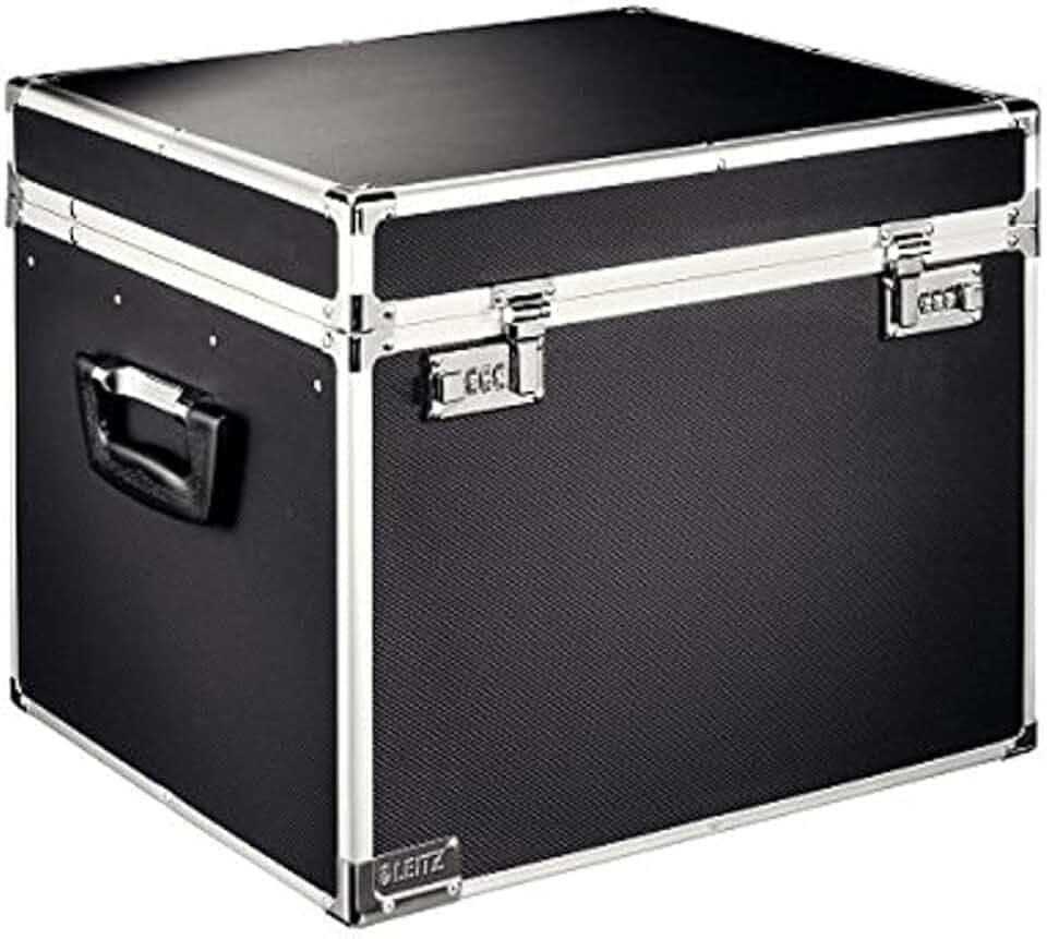 Leitz 67140095 Hängeablage-Box, Aluminium, schwarz