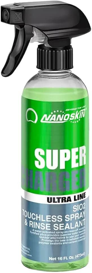 Nanoskin SUPER CHARGER SiO2 Sealant For Car Shine, 16 Oz
