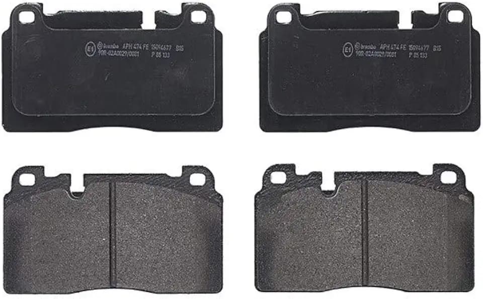 Brembo P85133 Low-Met Alloy Steel Front Disc Brake Pad Set AUDI OE# 8R0698151AB