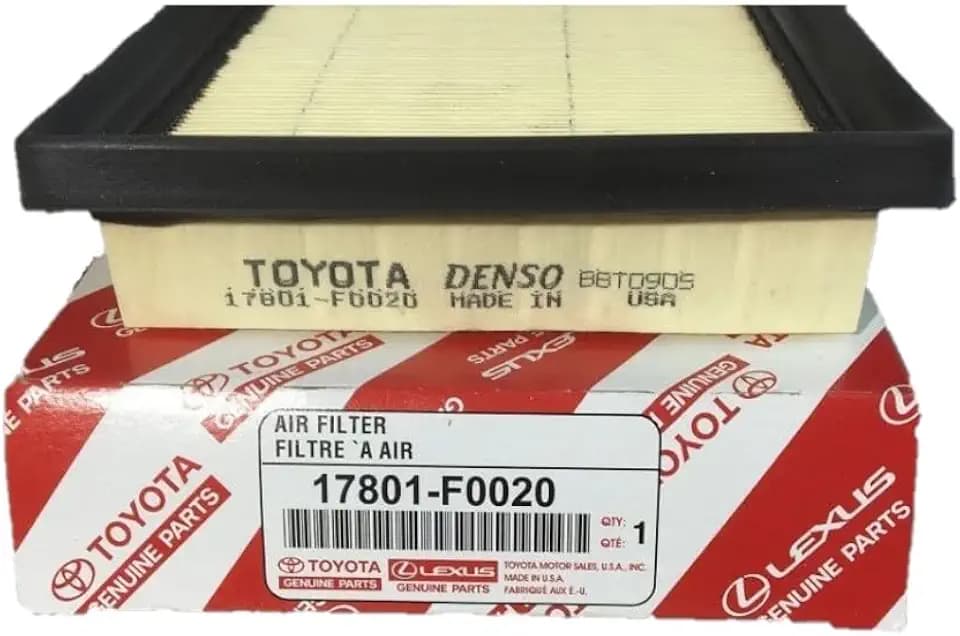 Toyota Genuine OEM Engine Air Filter 17801-F0020, Denso Made in USA