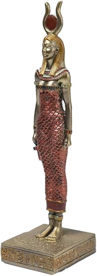lachineuse – Hathor-Statuette, Höhe 21 cm – Ägyptische Göttin Nebethetepet