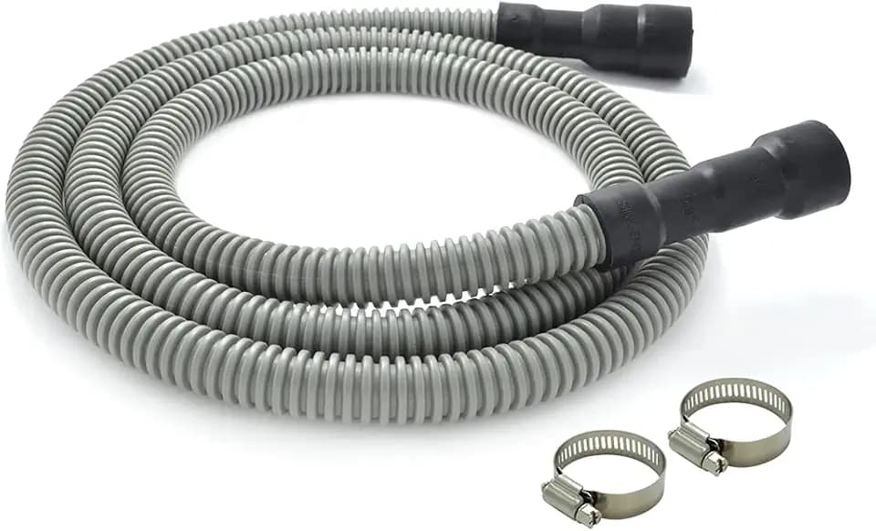 TTFLEX 10 FT Dishwasher Drain Hose, Flexible Dishwasher Discharge Hose