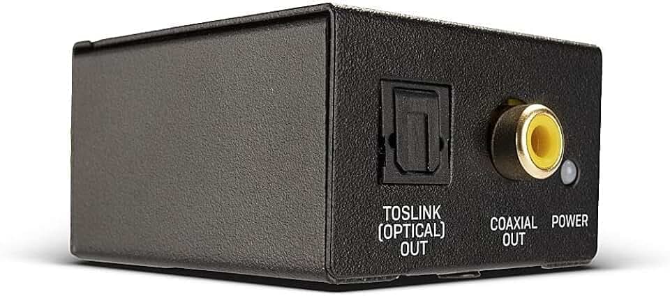LINDY 70309 AD-Wandler, RCA an TosLink (optisch) & koaxial