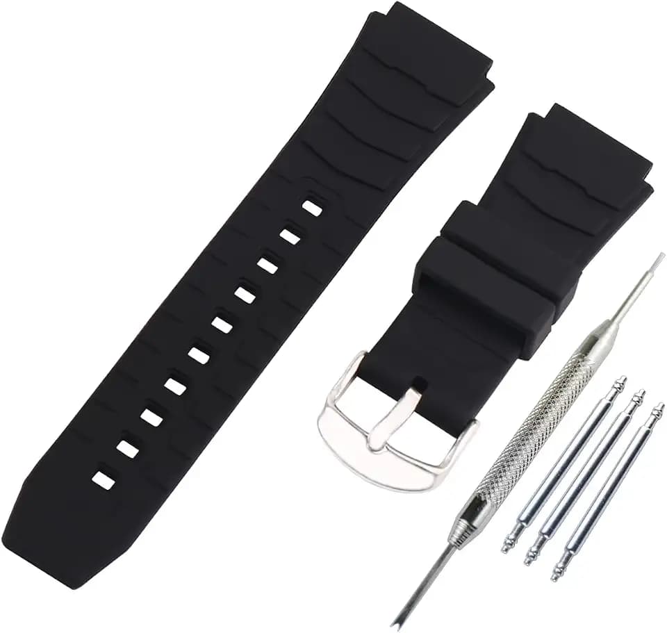Men's silicone watch strap Replacement Fit for Casio PRG-80 PAG-80 PRW-1000 PRW-1100 Watch Outdoor Sports Rubber Watch bands wristband bracelet for women