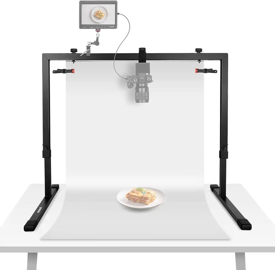 NEEWER Overhead Camera Mount Rig for Top Down Shots, Heavy Duty, ST100