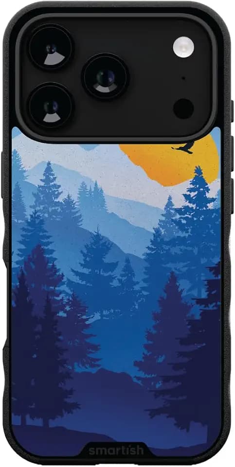Smartish - Soo Serene - iPhone 18 Pro/17 Pro MagSafe Case - Gripmunk [Lightweight + Protective] Thin Grip Cover - Fits Apple iPhone 18 Pro/17 Pro