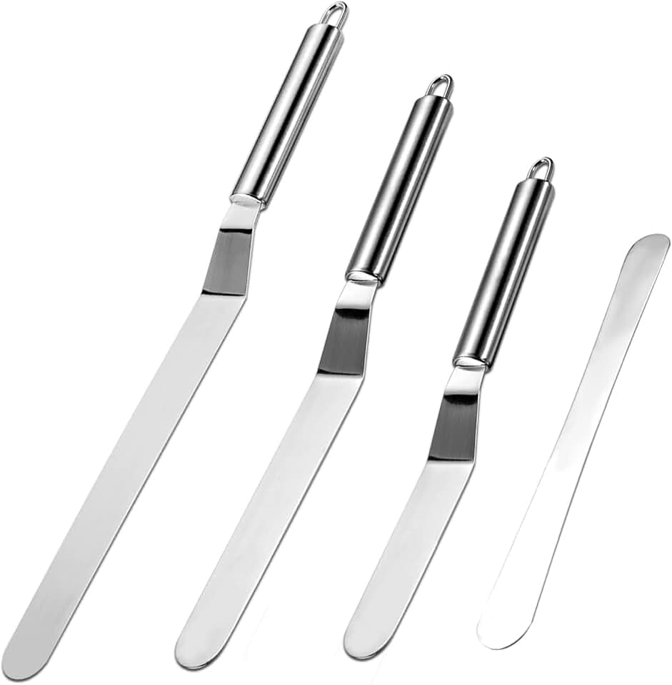 Vinabo 4-teiliges Küchenspachtel-Set