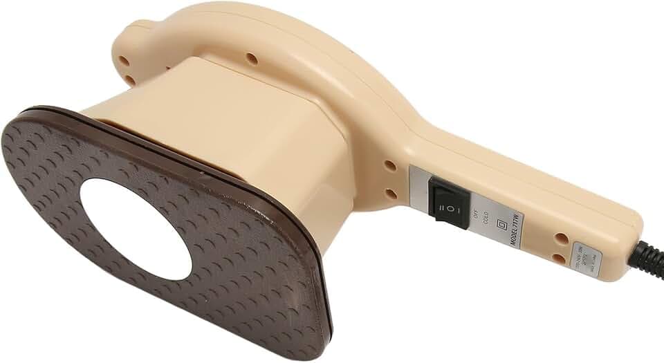 3 Köpfe Elektrisches Handheld -Massagegeräte, Hand Gehalten Tiefes Gewebemassagegeräte, Heizung Eisenform Percussion Body Massager, für Muskeln, Rücken, Schulter, Hals, Bein, Kalb, (EU