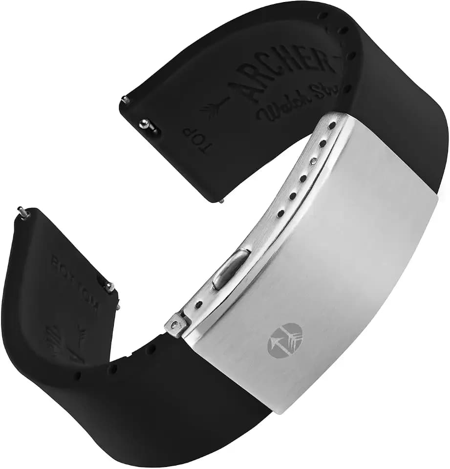 Archer Watch Straps - Quick Release Custom Fit Silicone Watch Strap