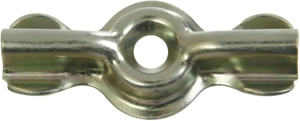 National Hardware Turn Buttons, 1-3/4", Steel, 4-Pack, Zinc Plated