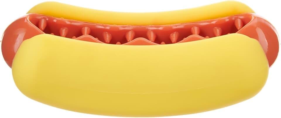 BarkBox Treat Meat Hot Dog Dog Toy - Toy for Medium Dogs