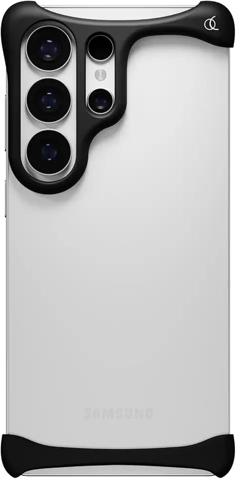 Arc Pulse kompatibel mit Samsung Galaxy S26 Ultra Hülle (2026), minimalistischer Schutz, stoßdämpfend, Aluminium + Elastomer-Einlagen, Slide-On Design, 6,9 Zoll