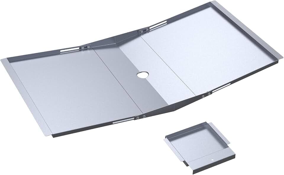 Universal Grease Tray with Catch Pan for Nexgrill, Dyna-Glo (24"-30")