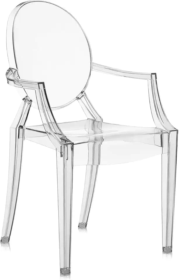 Kartell Kinderstuhl, Plastik, Transparent, 39 x 63 x 37 cm