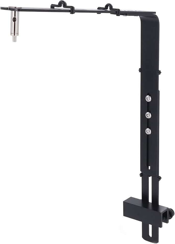 Fockety Aquarium-Lichterhöhung, Verstellbarer Professioneller Aquarium-Lichtständer, Aquarium-Lichthalter aus Aluminiumlegierung, Aquariums-Lampenhalterung, Aquariums-Beleuchtungshalter