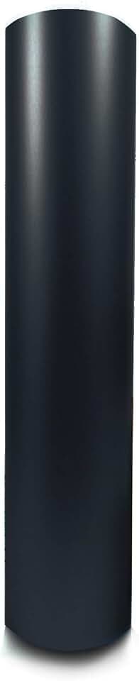 Satin Flat Matte Stealth Jet Black 9ft x 5ft Cast Vinyl Decal Bubble-Free Car Wrap Interior