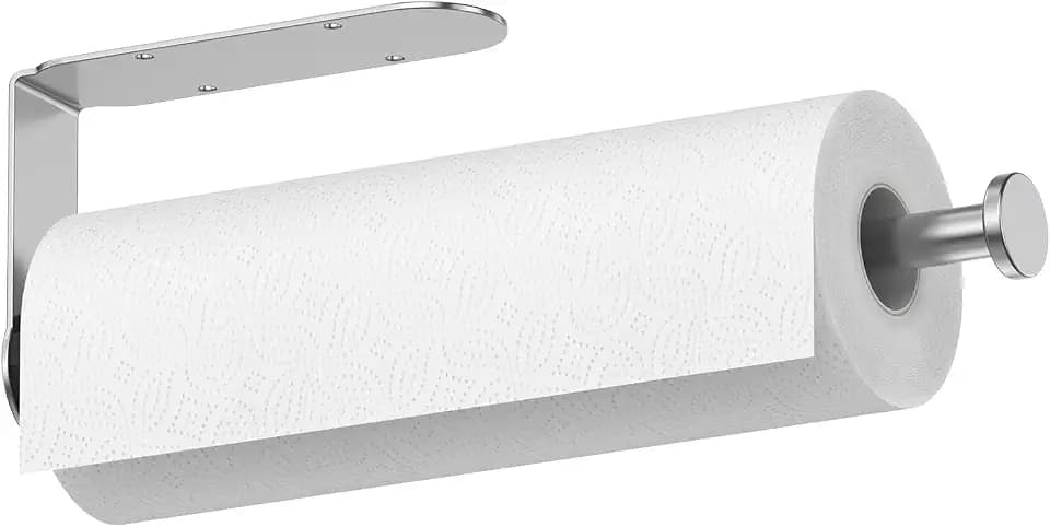 Mbillion Brushed Silver Ratchet Mechanism Paper Towel Holder
