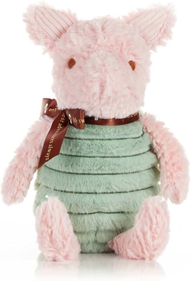 KIDS PREFERRED Baby Classic Winnie the Pooh and Friends Stuffed Animal, Piglet, 9 inch (Pack of 1)