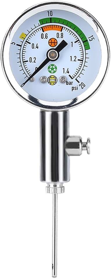 Yosoo Mini-Barometer-Werkzeug, Luftdruckmessgerät, Kugeldruckmessgerät für Basketball-Volleyball