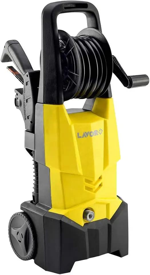 Lavor Smart ONE EXTRA 135 bar Hochdruckreiniger inkl. rotierender Waschbürste + 2 Düsen, 1,9 kW