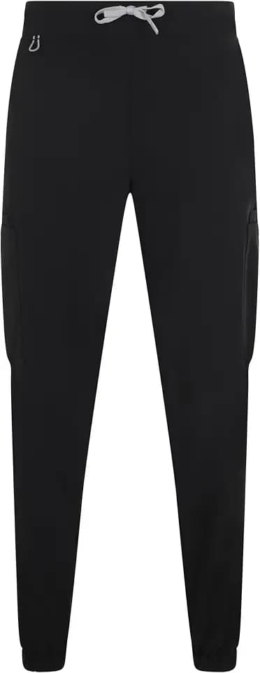 VELILLA 533021S - Avani; PureStretch Jogger Unisex-Pyjama; Schwarz; Größe M, Schwarz, M Slim