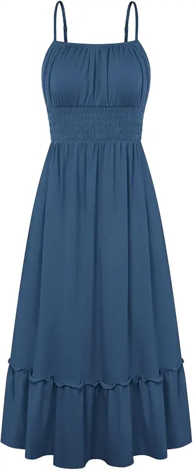 GRACE KARIN Women's Summer Maxi Dresses 2026 Beach Vacation Dress