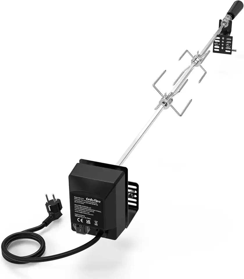 onlyfire Universal Rotisserie Set für 2-4 Brenner Gasgrills