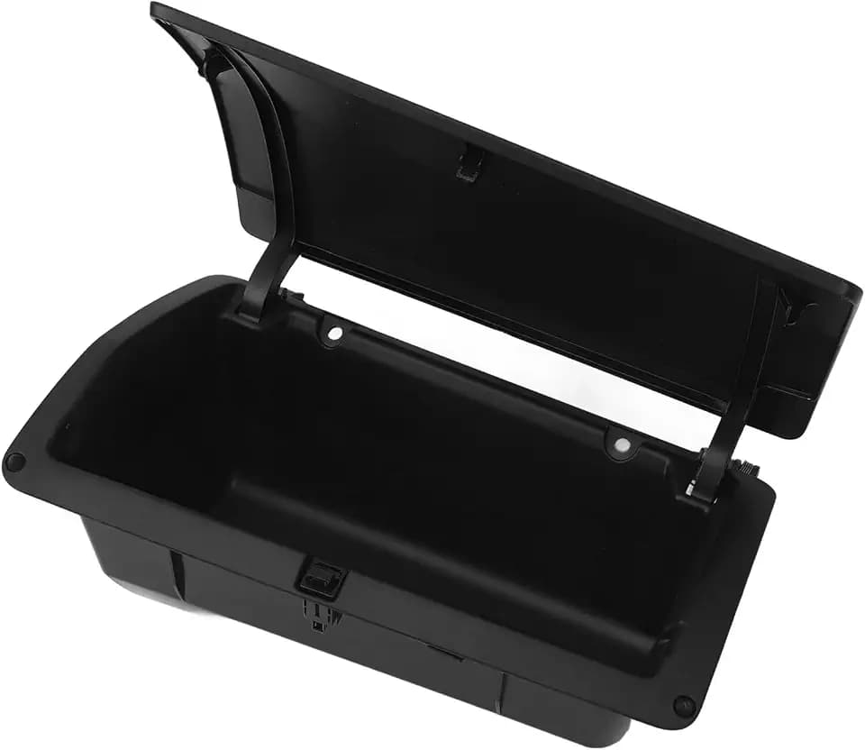 LHD Stylish Dashboard Interior Storage Box 55042 0K020 Stylish Dashboard Interior Organizer Box Replacement for Vigo 2004-2014 (Black)