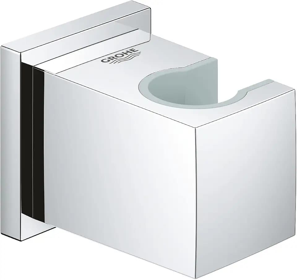 GROHE Euphoria Cube - Handbrausehalter (langlebige Oberfläche, nicht verstellbar), chrom, 27693000