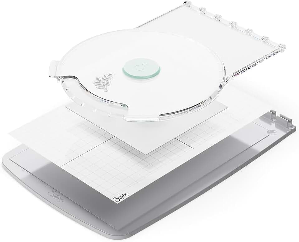 Sizzix Stencil & Stamp Tool Accessory – Stamp & Spin Tool