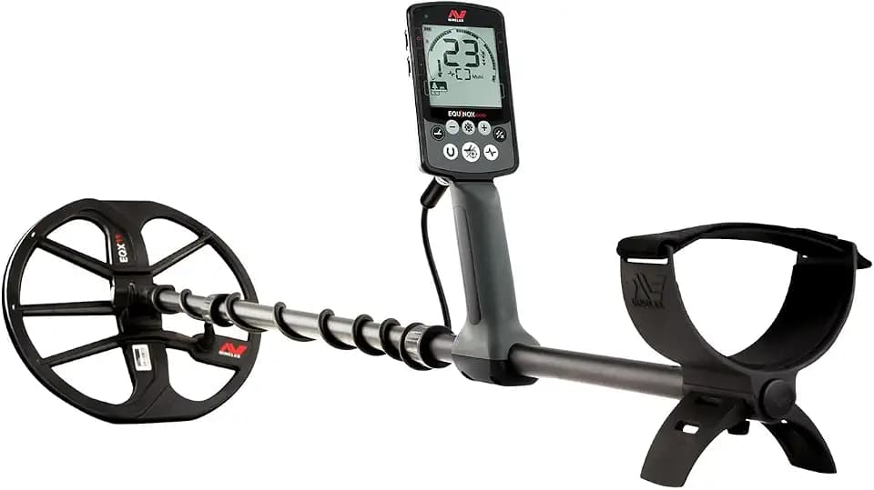 Minelab Equinox 600 Metalldetektor, Tiefensonde Multifrequenz VLF