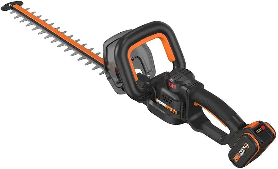 WORX WG263E Akku Heckenschere 20V, inkl. 4Ah Akku & Ladegerät