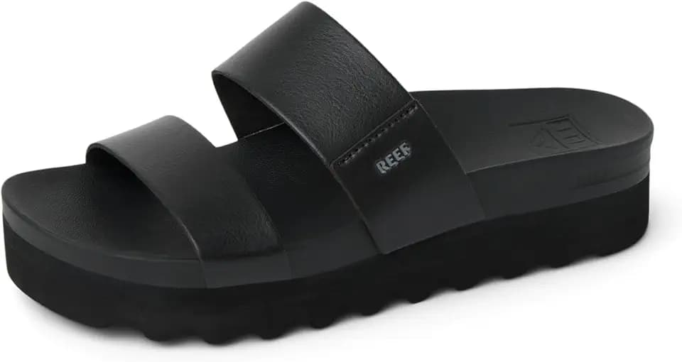 REEF Cushion Vista Hi Womens Platform Fashion Sandal, Arch Support, Ultra Soft Cushion Footbed
