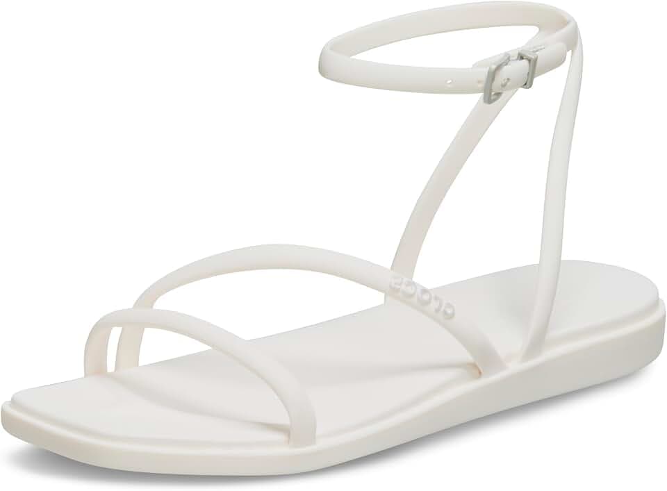 Crocs Damen Miami Ankle Strap SandalFlache Sandale