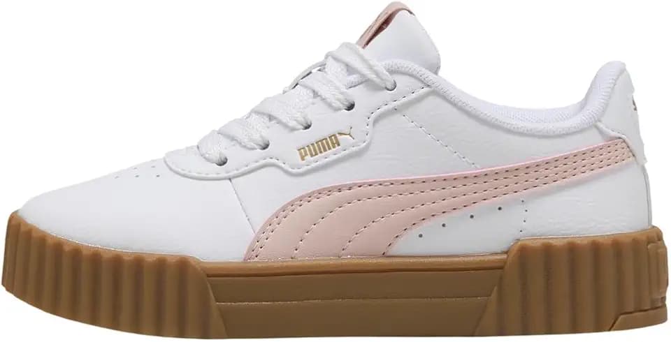 PUMA Carina 3.0 Jr. Sneaker Leder Schuhe 401476 01 Weiss