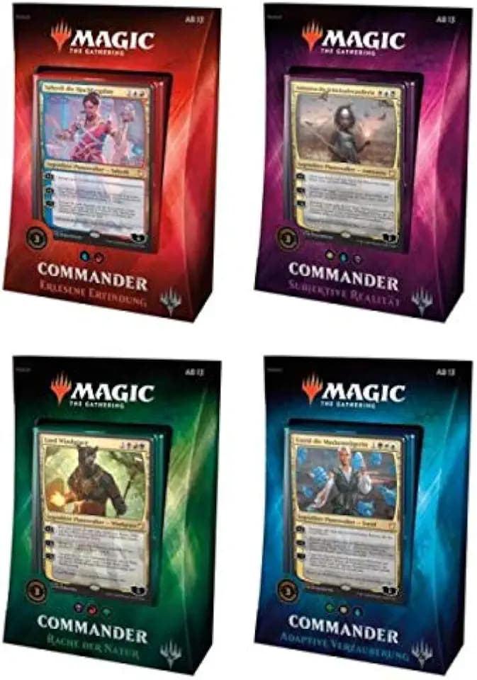 Magic Commander Decks 2018 - deutsche Version