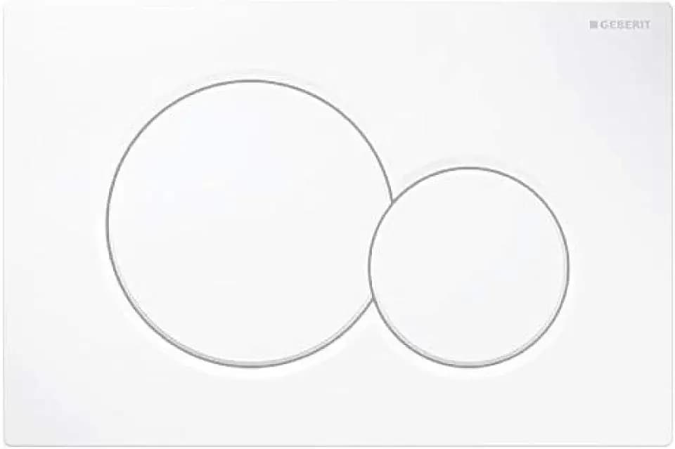 GEBERIT 115.770.11.5 weiße Unterputz-Tiolettenspülung Sigma 01