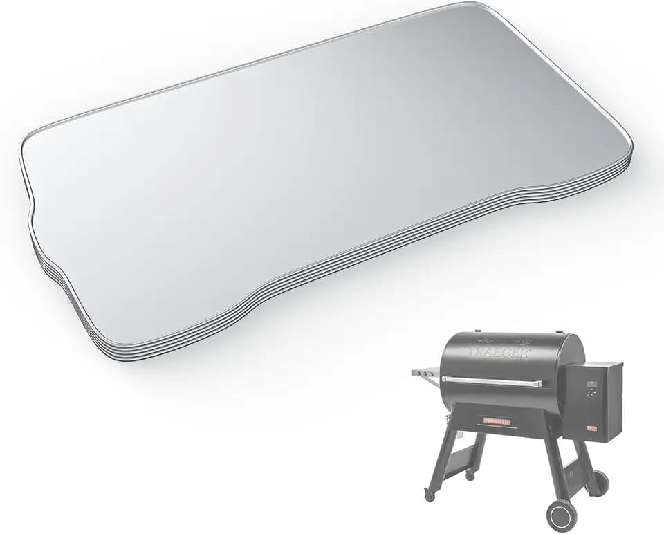 5-Pack Drip Tray Liners for Traeger Ironwood 885 – BAC521, 28.75"x15.5"