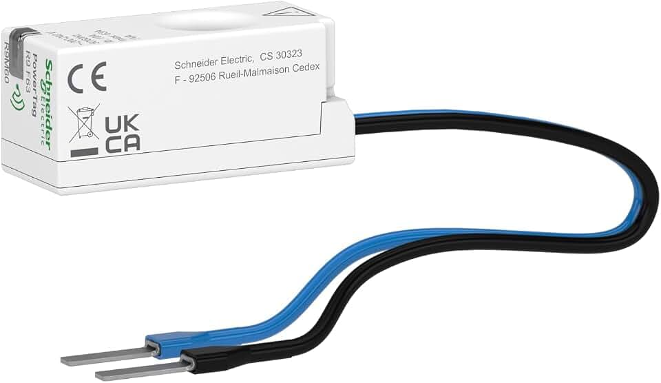 Schneider Electric PowerTag Resi9 F63, 1-polig+N-Flexkabel, R9M60 | Verbindung mit dem Wiser Hub