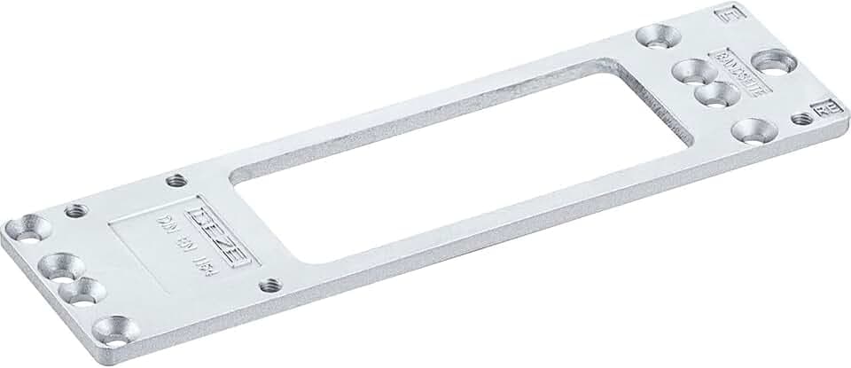 GEZE Montageplatte für TS 2000 NV, Silber