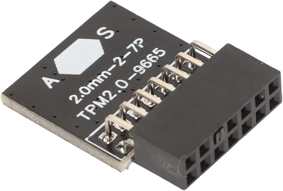 TPM 2.0 Module with 14 Pin, TPM 2.0 Encryption Security Module for ASUS Motherboard Compatible with Win11