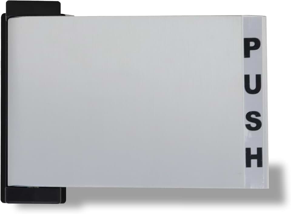 Summit Doorware Push Paddle Handle for Storefront Doors, Right Hand