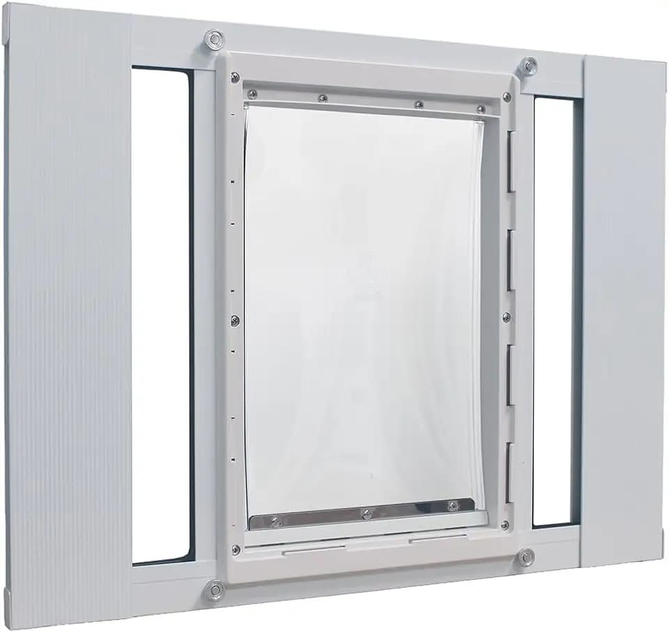 Ideal Pet Products Aluminum Sash Window Pet Door