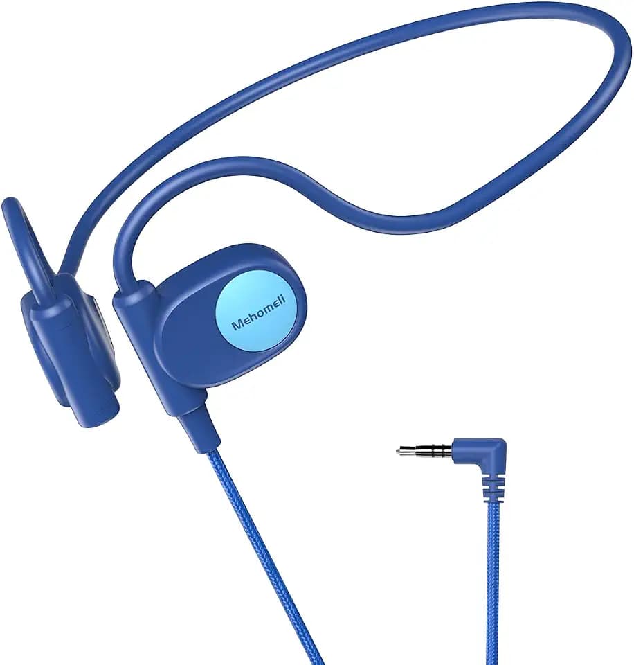 Mehomeli Kid Headphones, Air Conduction Open Ear Headphones, 3.5mm Jack