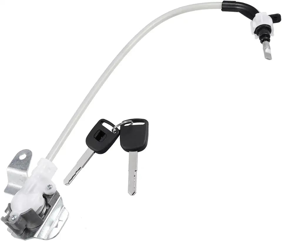 1 Set Front Left Side Door Lock Cylinder Cable with 2 Keys for Honda CR-V 4-Door 2007-2011 72185-SWA-A01 72185SWAA01 Replacement